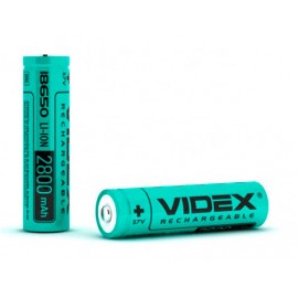 Li18650 2800mAh 3.7V с защитой Videx