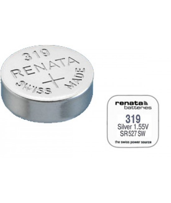 Renata 319 (SR527SW) (1/10/100)