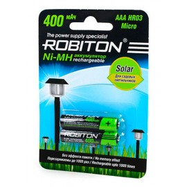 Robiton AAA 400mAh BL2 Solar (2/50)