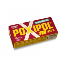 Клей Poxipol холодная сварка прозрачный 16г/14 мл (1/6)