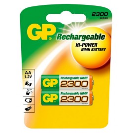 GP AA 2300mAh BL2 (2/20)