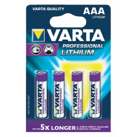 Varta FR03 BL4 Lithium (6103)