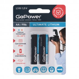 GoPower FR6 BL2 Lithium (2/20/200)