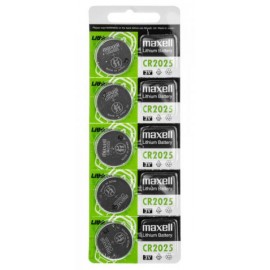Maxell CR2025 GREEN BL5 (5/100)