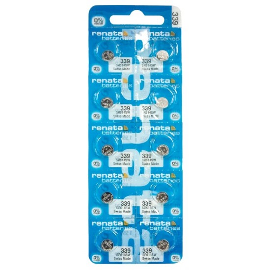 Renata 339 BL10 (SR614SW) (10/100)