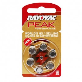 Rayovac PEAK 312AU BL6 (6/60)
