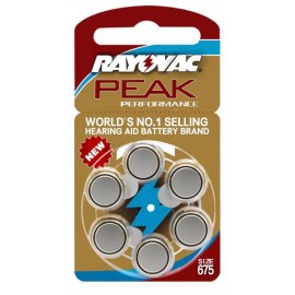 Rayovac PEAK 675AU BL6 (6/60)