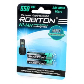 Robiton AAA 550mAh BL2 DECT (2/50)