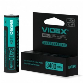 Li18650 3400mAh 3.7V с защитой Epilso