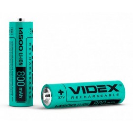Li14500 AA без защиты 800mAh 3.7V Videx