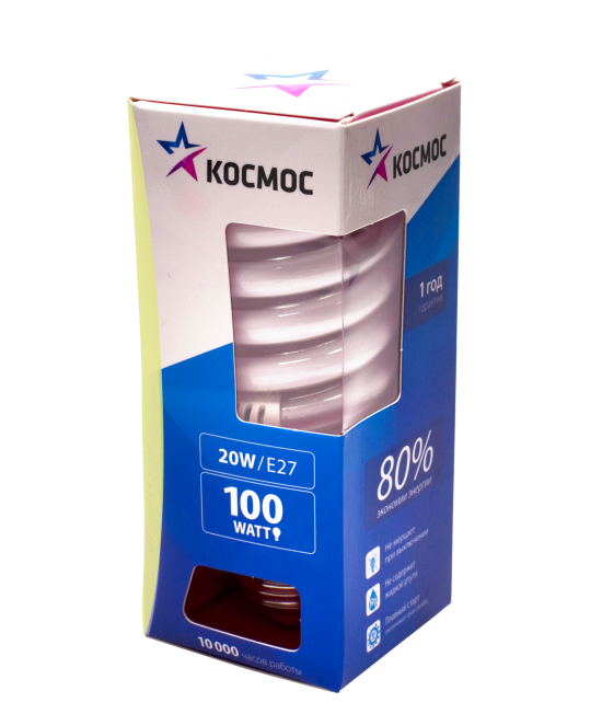 Лампа Космос T2 SPC 20W E2727