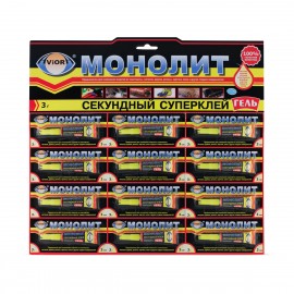 Клей Монолит ГЕЛЬ 3 гр. BL12 (12/288)